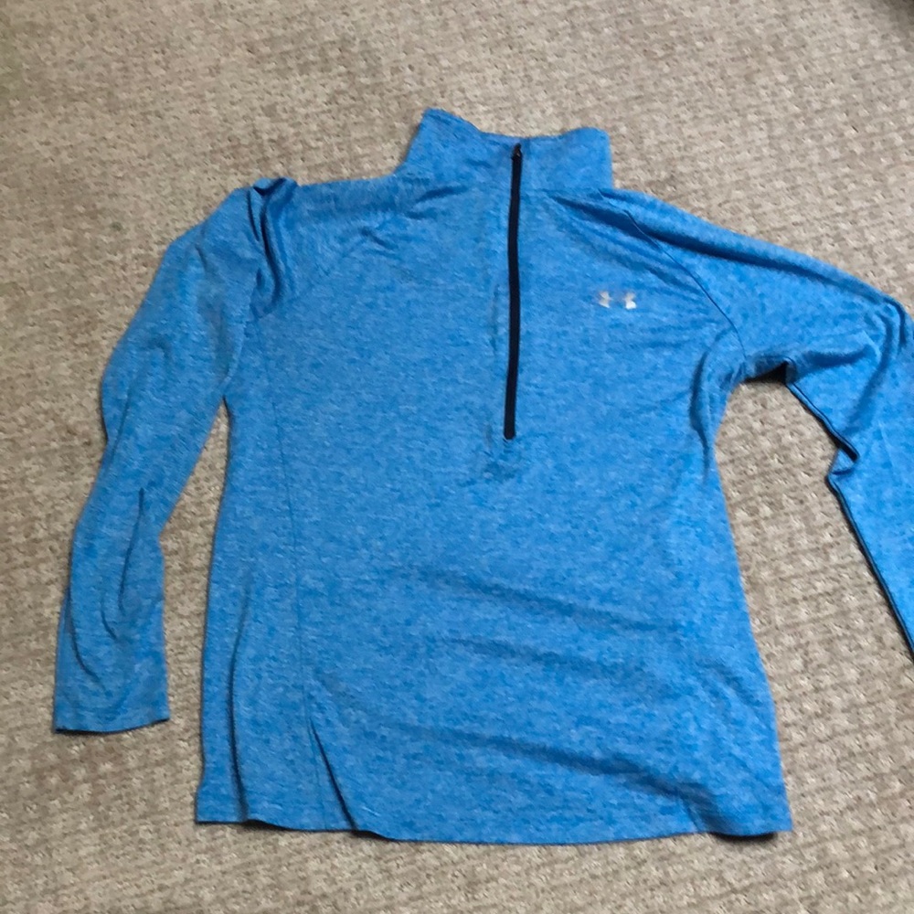 Under Armor 1/4 zip up long sleeve shirt